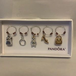 Pandora wine charms